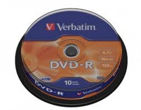 VERBATIM DVD-R 16X SP-10  43523