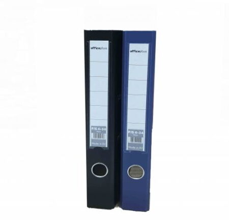 OFFICEPLUS BOXFILE F/SC NARROW 4/34 DARK BLUE