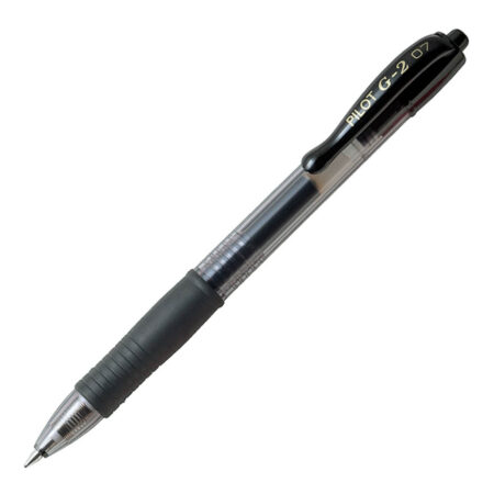PILOT PEN G2 07 GEL  BLK BL-G2-7-B