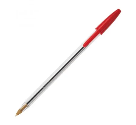 BIC CRISTAL ORIGINAL MEDIUM 1.0MM RED PEN