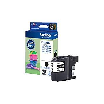 BROTHER INK CARTRIDGE LC221 BLACK  MCFJ 460/480/485/680/880 & DCP562