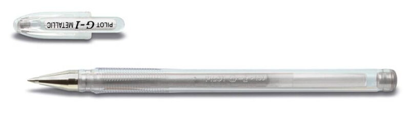 PILOT PEN  BALLPOINT GEL SILVER