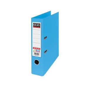 SKAG PREMIUM BOX FILE A4 PVC 8CM LIGHT BLUE 8/32