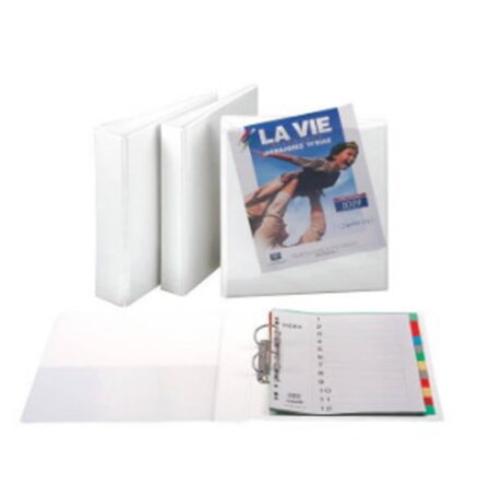 B/R PRESENTATION BINDER 4D RINGS 7CM FOR 400 SHEETS BR10024
