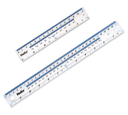 HELIX RULER 15CM GUIDE SHOWBOX J01025