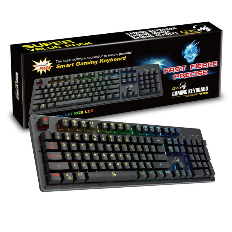 GENIUS USB Gaming Keyboard Scorpion K10