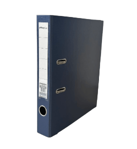 OFFICEPLUS BOXFILE A4 NARROW 4/32 DARK BLUE