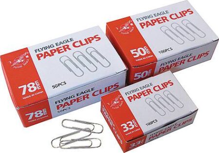 EAGLE PAPER CLIPS 50MM