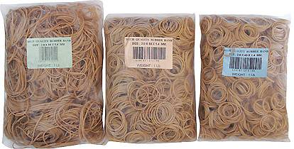 RUBBER BANDS 1LBS  60x1.3MM