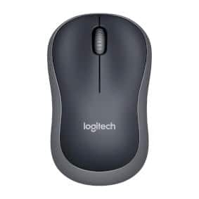 LOGITECH MOUSE WIRELESS M185 BLACK/GREY ( 910-002235 )