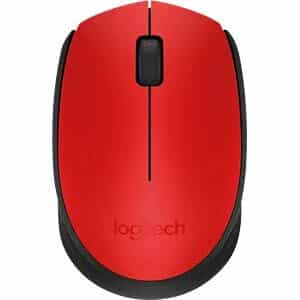 LOGITECH MOUSE WIRELESS M171 RED ( 910-004641 )