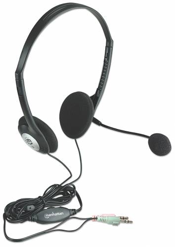 MANHATTAN HEADSET WITH MICROPHONE 164429