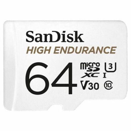 SANDISK High Endurance microSDHC Card 64GB  for Dashcams & home monitor