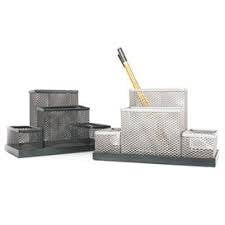 FORPUS TELLENO DESKTOP ORGANISER SILVER 4 PORT  F30556