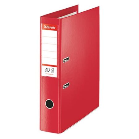 ESSELTE BOX FILE 75MM F/SC RED 48083