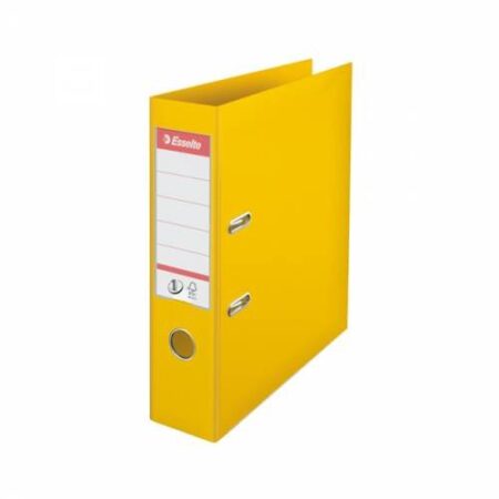 ESSELTE BOX FILE 75MM A4 YELLOW 811310