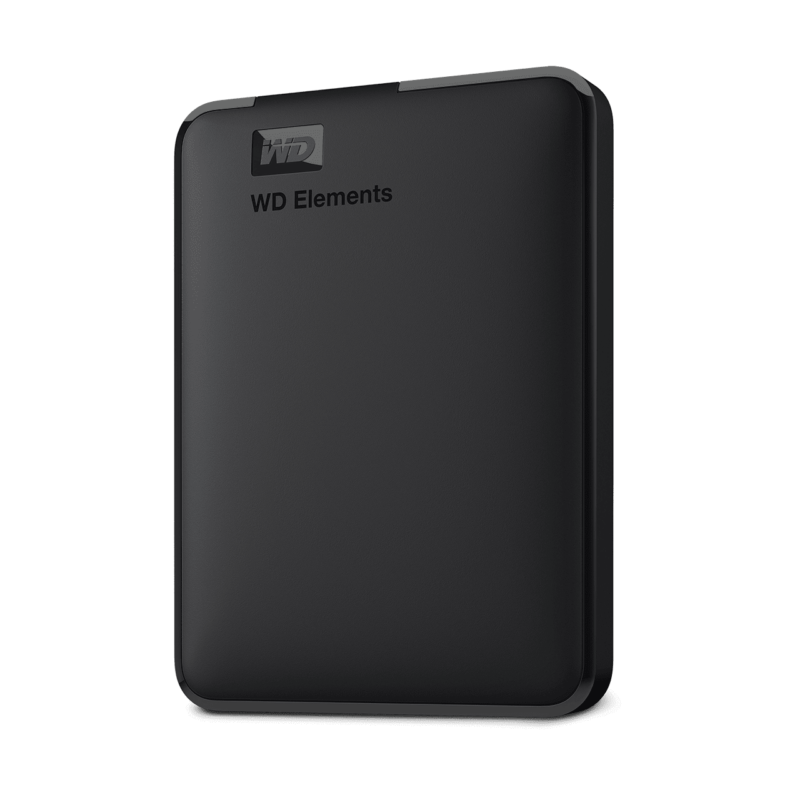 WESTERN DIGITAL HDD EXTERNAL 4TB (ELEMENTS) BLACK