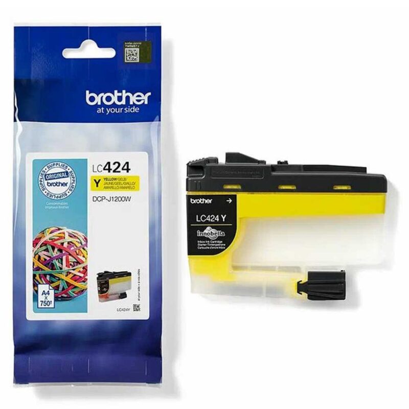 BROTHER Ink Cartridge LC424Y
