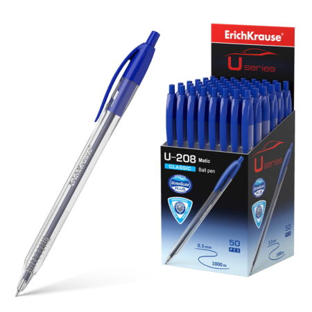 ERICHKRAUSE RETRACTABLE BALLPOINT PEN CLASSIC MATIC U-208    49570