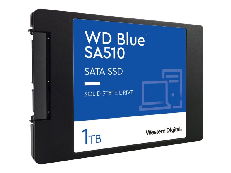 WESTERN DIGITAL SSD SA510 SATA 1TB Blue  WDS100T3B0A