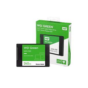 WESTERN DIGITAL SSD 2.5' SATA3 HDD 240GB 545/435  (GREEN)