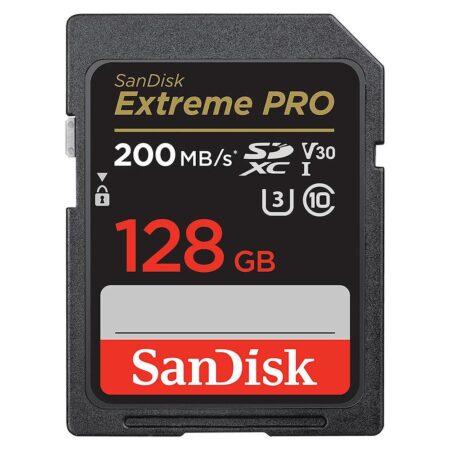 SANDISK Extreme Pro SDXC UHS-I Card 128GB  200MB/S