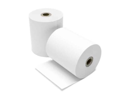 THERMAL PAPER ROLL 60MM X 130MM 2.5MM CORE 75G.