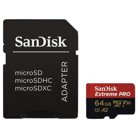 SANDISK Extreme Pro microSDXC 64GB U3