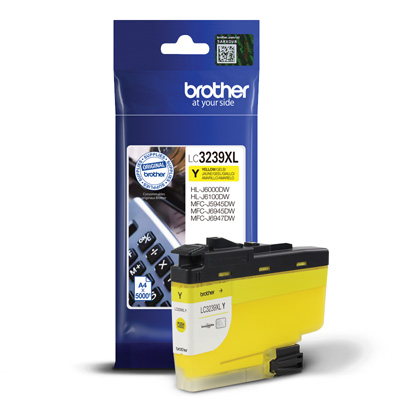 BROTHER INK CARTRIDGE LC3239XL YELLOW