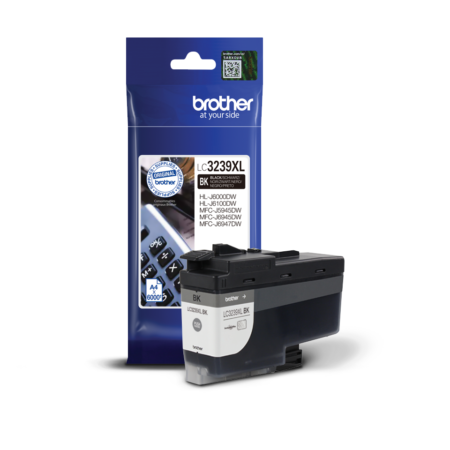 BROTHER INK CARTRIDGE LC3239XL BLACK (6000 pages)