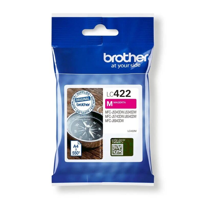 BROTHER Ink Cartridge LC422 MAGENTA
