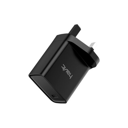 HAVIT UK WALL CHARGER USB-C 20W  HV-UC110 BLACK