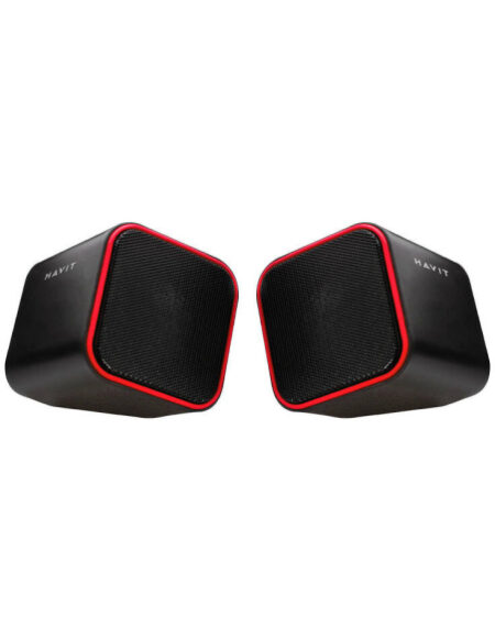 HAVIT USB  6W SPEAKERS BLACK/RED HV-SK473