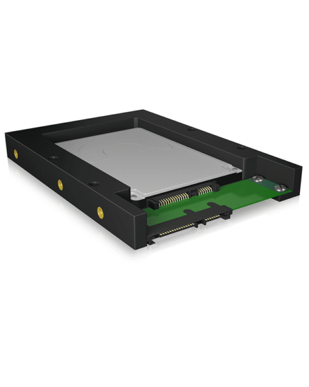 RAID SONIC ICY BOX STORAGE BAY ADAPTER IB-2538StS BLACK