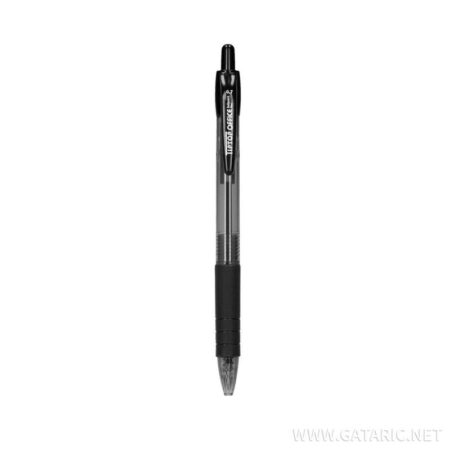 TTO CLASSIC RETRACTABLE BALLPOINT PEN 0.7 BLACK 402617