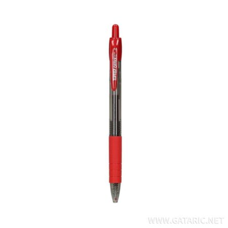 TTO CLASSIC RETRACTABLE GEL PEN 0.5 RED 402625