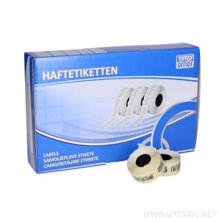 TTO PRICE MACHINE PERMANENT ROLLS 26X12 WHITE 406714