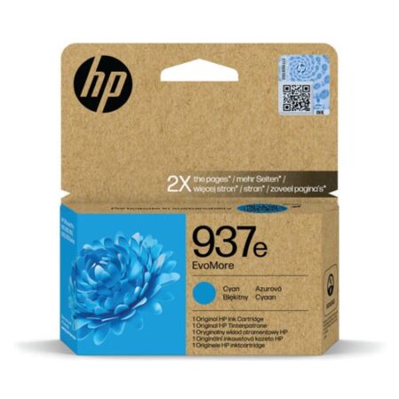 HP INK CARTRIDGE EvoMore 937e CYAN XL 4S6W6NE