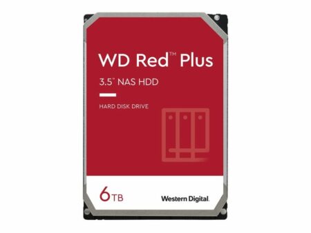 WESTERN DIGITAL HDD 6TB 3.5" SATA RED PLUS WD60EFPX