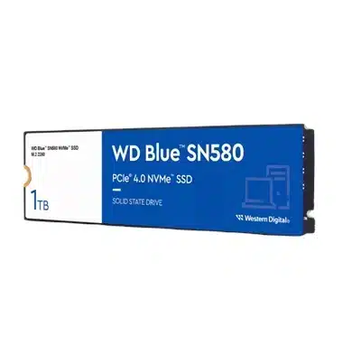 WESTERN DIGITAL SSD SN580 1TB Blue  WDS100T3B0E