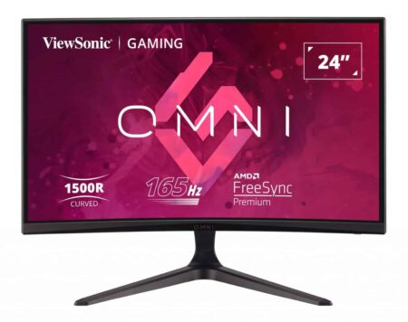 VIEWSONIC CURVED GAMING MONITOR 23.6" FHD VX2418C