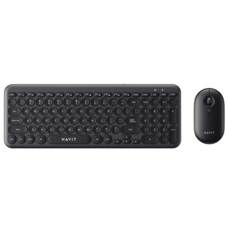 HAVIT WIRELESS US SLIM KEYBOARD & MOUSE COMBO KB254GCM BLACK