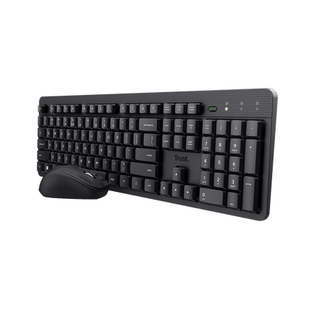 TRUST WIRELESS SILENT KEYBOARD & MOUSE ODY II GR BLACK 25364