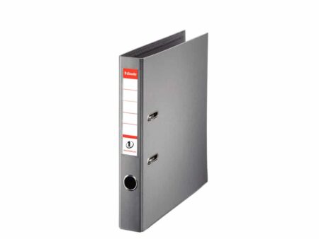 ESSELTE BOX FILE 50MM A4 GREY 811480
