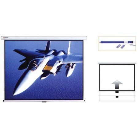 COMIX PROJECTOR MOTORIZED SCREEN 245X245 M96