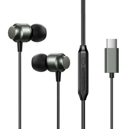 JOYROOM WIRED USB-C EARPHONES JR-EC06 DARK GREY