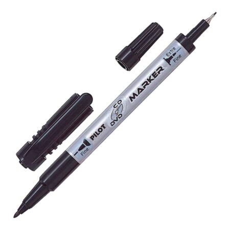 PILOT MARKER TWIN FOR CD BLACK SCA-TMCD-B