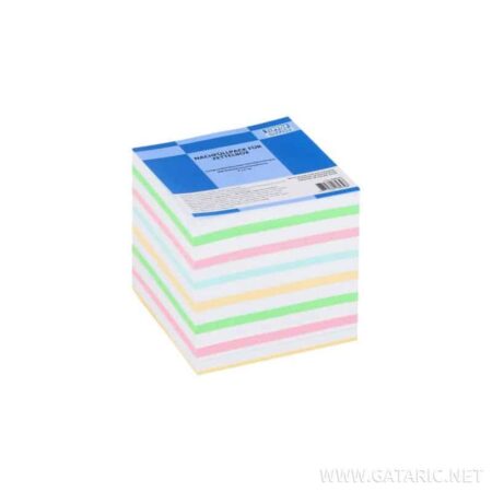 TTO MEMO PAPER CUBE ASSORTED COLOUR 408939