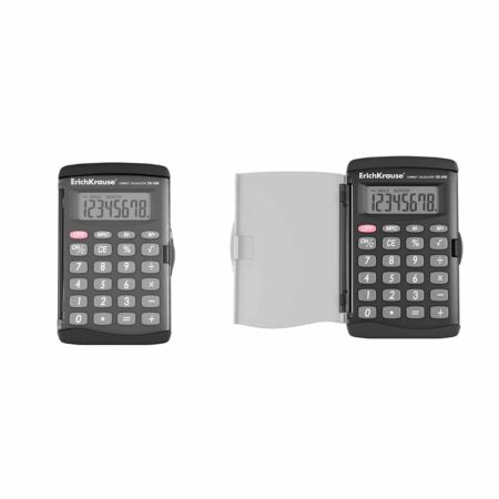 ERICHKRAUSE POCKET ELECTRONIC CALCULATOR 8-DIGITS PC-131 BLACK 57519