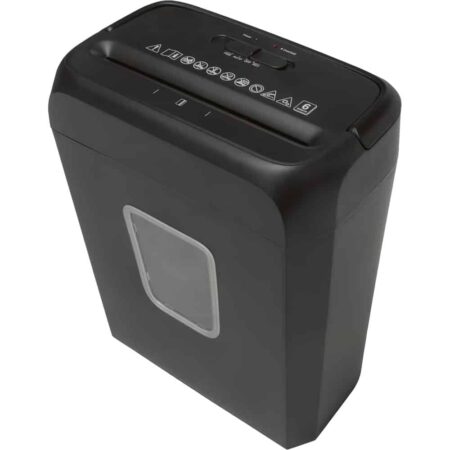 MONOLITH CROSS-CUT PAPER SHREDDER WITH 13L BIN C237 BLACK